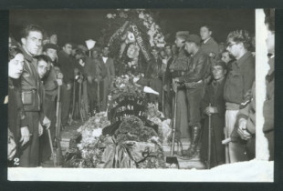 El entierro de Durruti  - E. H. Kaminski