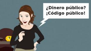 Evento de lanzamiento del folleto ¿Dinero público? ¡Código público! ahora en Español