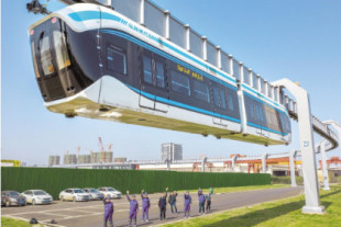 China apuesta por el monorail: llevan años probándolo y está cada vez más cerca de ser un medio de transporte habitual