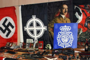 Una asociación nazi con registro legal organiza un acto semiclandestino para reclutar miembros en Zaragoza
