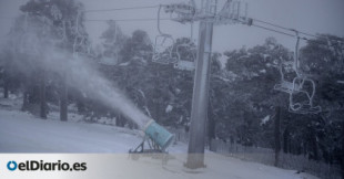 La estación de esquí de Navacerrada no podrá extraer más agua para fabricar su nieve