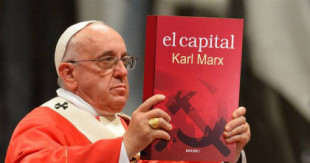 El Papa oficializa El Capital de Marx como nueva Biblia del cristianismo tras el paso de Yolanda Díaz por el Vaticano