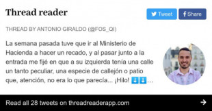 La historia de una calle que nunca debió haber existido (twitter)