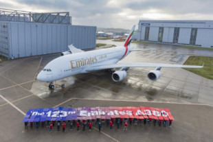 Airbus entrega el último A380 que será construido jamás