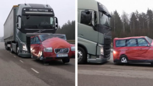 Vea el increíble sistema de advertencia de colisión de Volvo en acción (ENG)