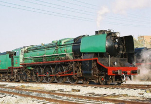 La locomotora española «Confederación»