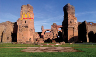 Tribunal italiano veta la construcción de un McDonald's en el entorno de las Termas de Caracalla [ENG]