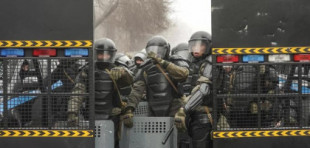 Llegan tropas rusas a Kazajistán para reprimir las protestas