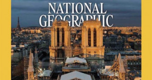 Así se hace una foto de portada en National Geographic: Notre Dame a vista de dron