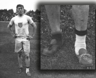 El atleta que ganó dos oros con calzado cogido de la basura