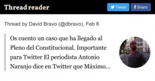 El Constitucional confirma la condena a Antonio Naranjo por difundir el bulo de que Máximo Pradera le agredió