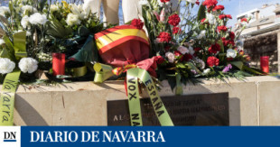 El PP acusa a Vox de apropiarse de su ramo de flores para homenajear a víctimas del terrorismo en Tudela
