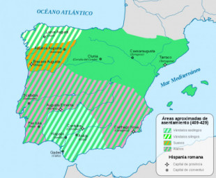Los alanos en Hispania y Galia