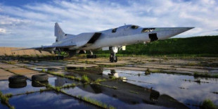 Un insólito cementerio de bombarderos supersónicos Tupolev Tu-22M en Rusia