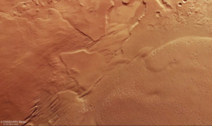 Medusae Fossae, la mayor fábrica de polvo en Marte