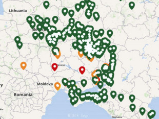 Mapa de monitorización de Rusia y Ucrania [EN]