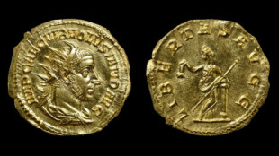 Rara moneda de oro descubierta en Hungría muestra a un emperador romano asesinado [ENG]