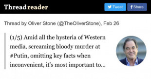 Hilo de Oliver Stone sobre la guerra en Ucrania [ENG]
