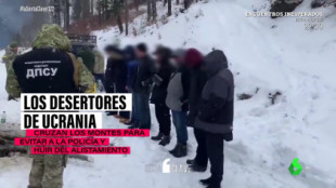 Cruzando el monte o vistiéndose de mujer: así intentan huir de la guerra los desertores ucranianos