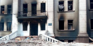 Milagro en el teatro de Mariúpol: un solo herido entre los 1.300 civiles atrapados tras el bombardeo
