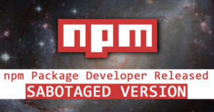 Un desarrollador de un paquete npm lo ha saboteado para afectar a IPs rusas y bielorusas [Eng]
