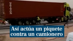 1.700 camiones agredidos en España para que secunden el paro de los transportistas