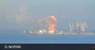 Vídeo: las fuerzas armadas ucranianas presumen de la destrucción de tres buques rusos en Beryansk