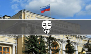 Se informa que Anonymous ha hackeado el Banco Central de Rusia y amenaza con exponer 35,000 documentos secretos (inglés)