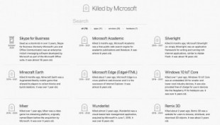 El cementerio de los productos y servicios de Microsoft (1988-2022)