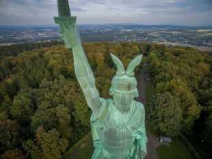 Hermannsdenkmal, el gigantesco monumento a Arminio y su victoria sobre las legiones romanas