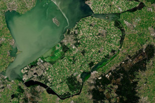 Así es Flevopolder, la isla artificial más grande del mundo: de casi 1.000 km2 y fruto de la ingeniería de Países Bajos