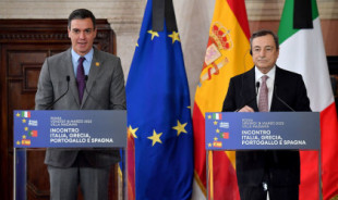 "Gracias Antonio", el lapsus fake de Mario Draghi sobre el nombre de Pedro Sánchez
