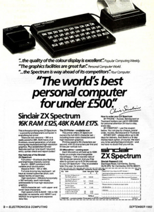 40º aniversario del Sinclair ZX Spectrum – speccy.org