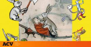 Por qué en los márgenes de los manuscritos medievales aparecen conejitos asesinos