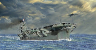 El mayor portaviones de la Segunda Guerra Mundial