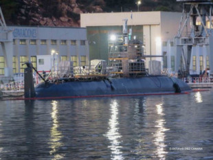 El submarino de la Armada S-81 “Isaac Peral” navegará a finales de mayo