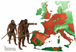 ¿Cuántos humanos poblaban Europa hace medio millón de años?