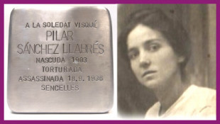 Sencelles (Mallorca), 1936. Pilar Sánchez Llabrés, militante Socialista, fue violada, torturada, arrastrada por un coche, y rematada a tiros por una manada de falangistas