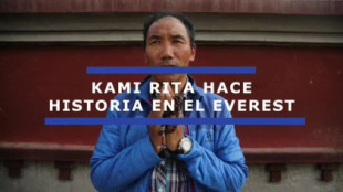 El nepalí Kami Rita rompe su propio récord al coronar el Everest 26 veces