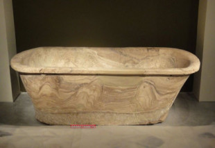 Las bañeras de alabastro de Herodes se fabricaron con mineral local