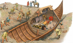La recuperación del barco funerario anglosajón