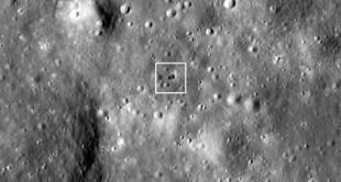 Encuentran el cráter del cohete misterioso que chocó contra la Luna