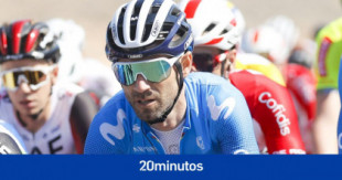 Alejandro Valverde y otros dos ciclistas, atropellados por un coche que se dio a la fuga