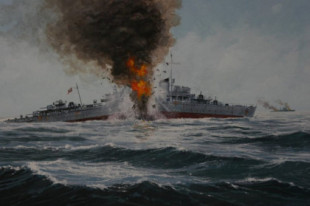 Wikinger, la chapucera operación en la que dos barcos alemanes fueron hundidos por fuego amigo