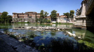 La grave sequía deja al descubierto los restos del puente de Nerón en Roma [ENG]