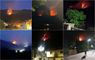 Incendio en la Garganta de los Infiernos (Valle del Jerte)