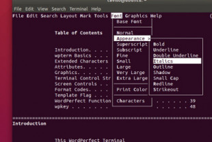 Una versión antigua de WordPerfect, el 'Word de los 80', ya está disponible para la mayoría de equipos Linux modernos