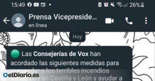 Guerra entre Vox y PP por la comunicación en la Junta de Castilla y León: la extrema derecha se salta al dircom del Gobierno
