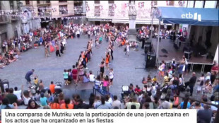 Impiden a una joven ertzaina participar en los actos que ha organizado en las fiestas de Mutriku