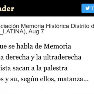 Siempre que se habla de Memoria Histórica la derecha y la ultraderecha neofranquista sacan a la palestra Paracuellos